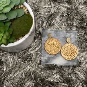 Rattan Earrings✨